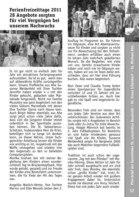 AK Pfarrbrief q-i-a 2011 Weihnachten.indd