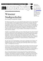 Winsener Stadtgeschichte - Mmanuskriptt.de