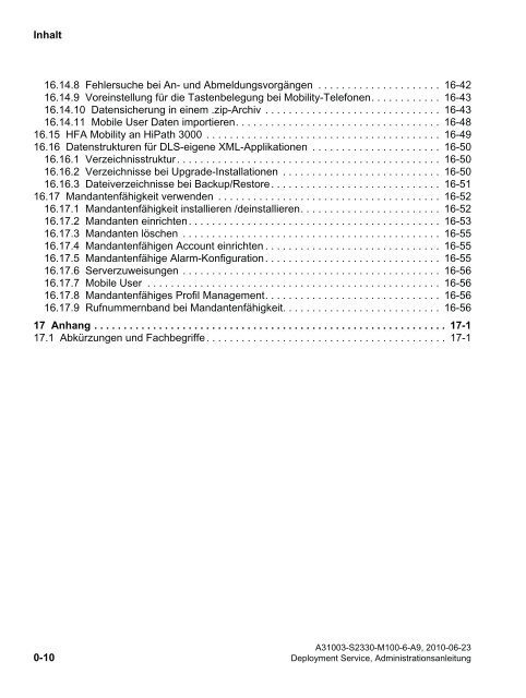 Dokumentation OpenScape Deployment Service - Wiki of Siemens ...