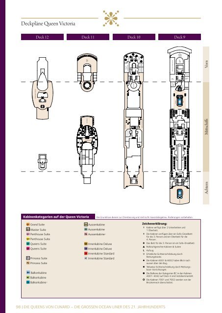 Cunard Katalog 2013/14