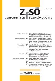 ZEITSCHRIFT FÜR SOZIALÖKONOMIE 174/175.