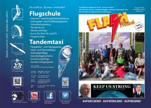 142 - Flash-News - Flugschule-Lienz
