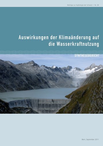 Auswirkungen der Klimaänderung auf die ... - CHy - SCNATweb