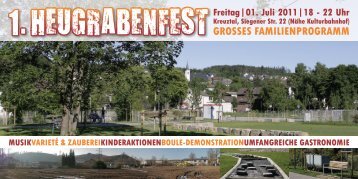 GROSSES FAMILIENPROGRAMM - Kreuztal