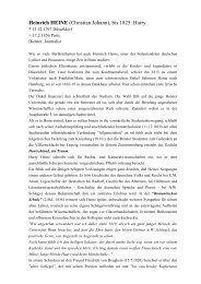 I. Heinrich Heine in Deutschland I.1 1821 bis 1828 - J. B. Metzler ...