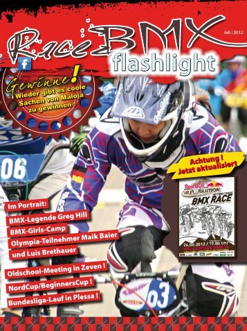 Achtung ! Jetzt aktualisiert - Race BMX flashlight