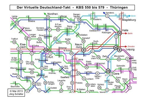 Der Virtuelle Deutschland-Takt - KBS 550 bis 579 ... - Franken in Takt