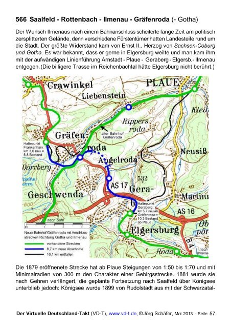 Der Virtuelle Deutschland-Takt - KBS 550 bis 579 ... - Franken in Takt