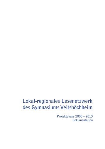 Lokal-regionales Lesenetzwerk des Gymnasiums Veitshöchheim