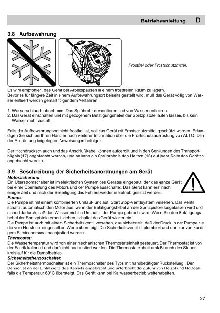 UM_30HA Standard-Master_DE - Nilfisk PARTS