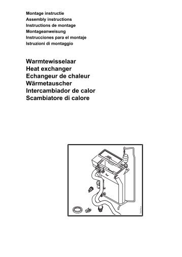 Warmtewisselaar Heat exchanger Echangeur de chaleur ... - Oertli