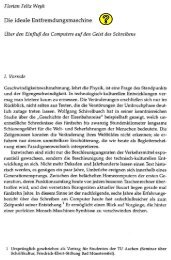 Florian Felix Weyh Die ideale Entfremdungsmaschine Über den ...