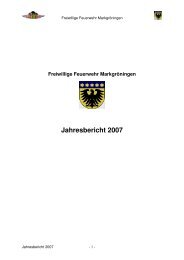 Jahresbericht 2007_2 - Feuerwehr Markgröningen
