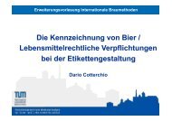 D. Cotterchio - Forschungszentrum Weihenstephan für Brau- und ...
