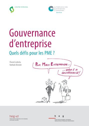 Gouvernance d'entreprise - Fédération des entreprises romandes