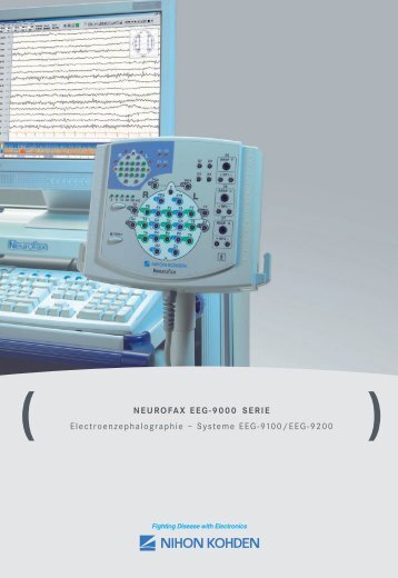 NEUROFAX EEG-9000 SERIE Electroenzephalographie â Systeme ...