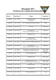 Dienstplan 2011 - Stadt Leuna