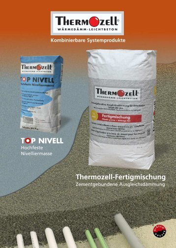 Prospekt im PDF Format laden - Thermozell Entwicklungs