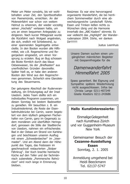 Informationen - RCGD