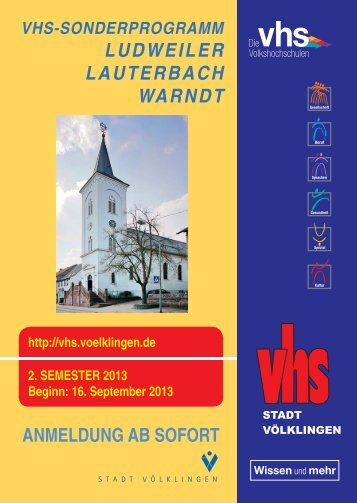 Sonderprogramm Ludweiler 2-2013 - Stadt Völklingen