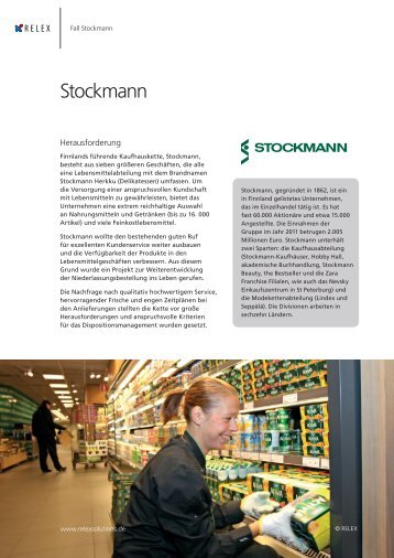 Stockmann - Relex