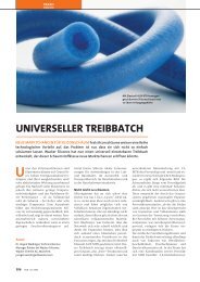 UNIVERSELLER TREIBBATCH - Plastverarbeiter