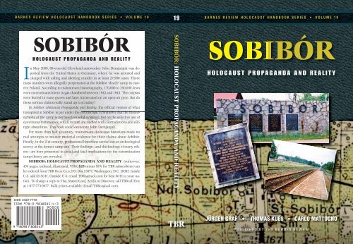 Sobibor - Holocaust Propaganda And Reality - Unity of Nobility ...