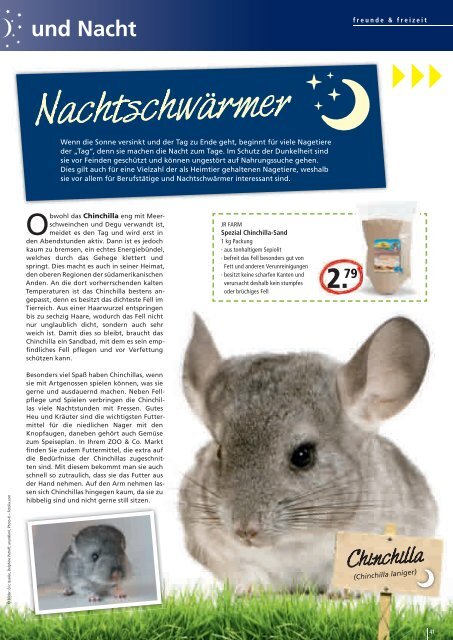 Freunde Magazin Frühling 2013 S. 01 - Alles für Tiere