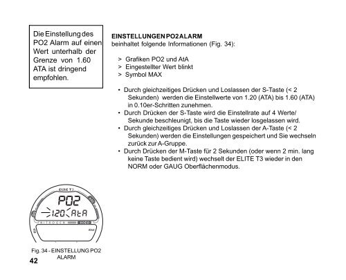 Elite T3 Operating Manual DE - 212-7201-r01 - Aeris