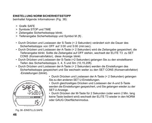 Elite T3 Operating Manual DE - 212-7201-r01 - Aeris