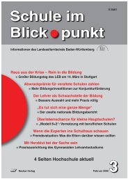 Schule im Blickpunkt 3/2009: Abi 2012 und ... - GEB Pforzheim