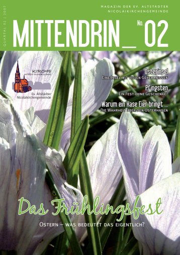 Das Frühlingsfest - in der Altstädter Nicolaikirche