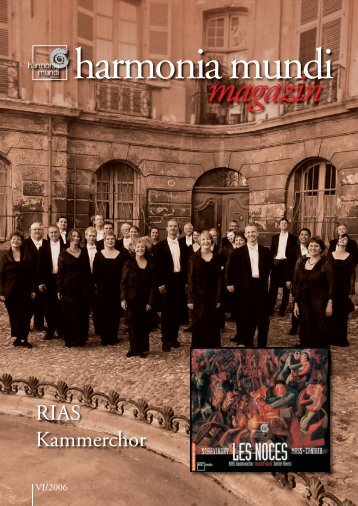 magazin - Harmonia Mundi