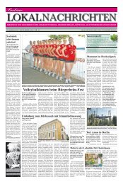 Ausgabe 18.2009 - Berliner Lokalnachrichten