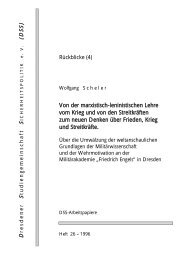 Von der marxistisch-leninistischen Lehre vom Krieg und von ... - DSS