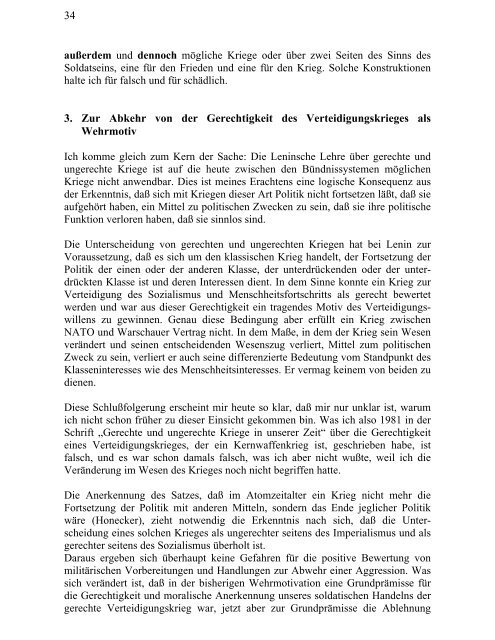 Von der marxistisch-leninistischen Lehre vom Krieg und von ... - DSS