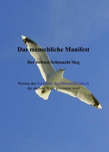 Das menschliche Manifest - holger-niederhausen