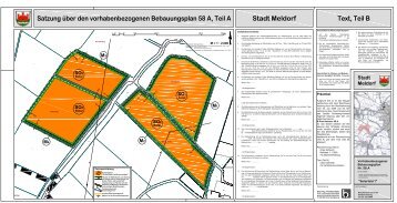 Satzung über den vorhabenbezogenen Bebauungsplan Nr. 58 A für ...