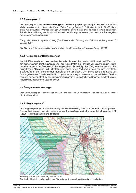 Satzung über den vorhabenbezogenen Bebauungsplan Nr. 58 A für ...