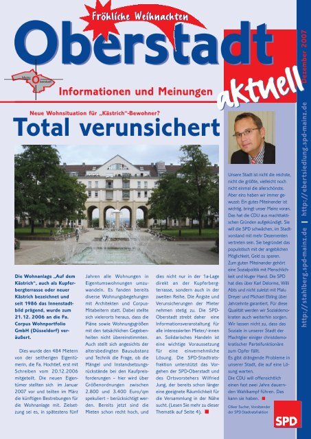 Ausgabe Dezember 2007 - SPD Mainz