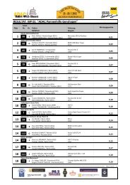 ERGEBNIS-WP01 - Rallye Avus Classic