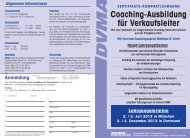 Coaching-Ausbildung für Verkaufsleiter - Deutsche Verkäufer-Schule