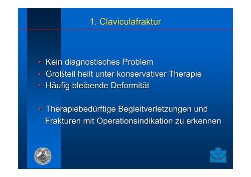 Frakturen obere Extremität PD Dr. Thomas Mückley - Klinik für Unfall ...