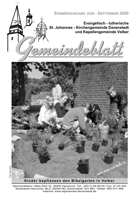 09_3 Gemeindeblatt Juni - September 09 - Ev.-luth ...