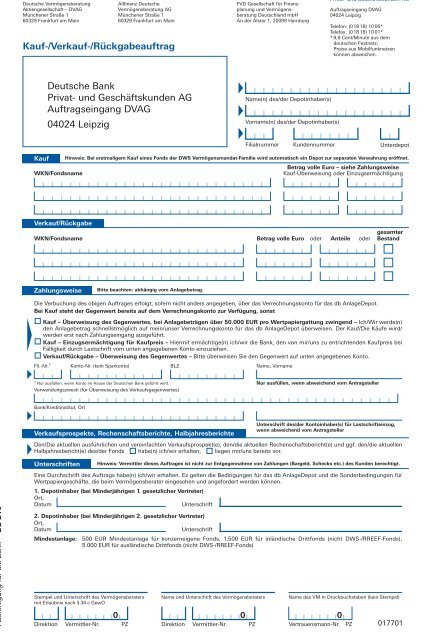 Fonds Kauf und Verkauf - Finanzberatung Thieme