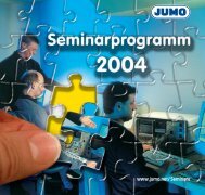 Download Prospekt (pdf-Datei) - Jumo - Jumo GmbH & Co. KG