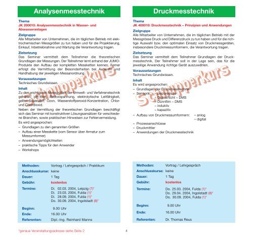 Download Prospekt (pdf-Datei) - Jumo - Jumo GmbH & Co. KG