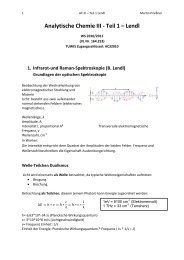 Analytische Chemie III - Teil 1 – Lendl - Bplaced.net