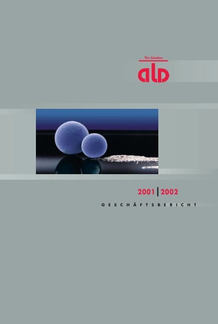 2001|2002 - ALD Vacuum Technologies