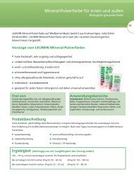 Mineral-Pulverfarbe für innen und außen - Landshuter ...